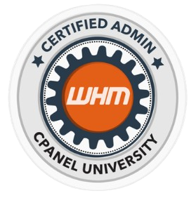 [Logo Sertifikat cPanel & WHM System Administrator]